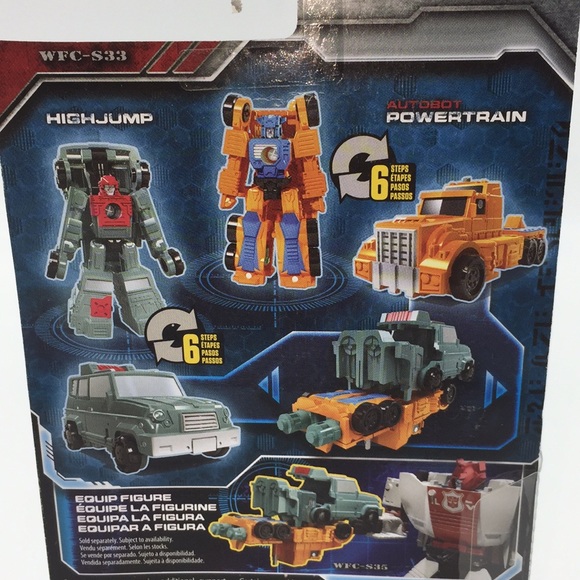 Transformers Siege War For Cybertron Powertrain & Highjump Mini Figures Hasbro - Picture 7 of 14